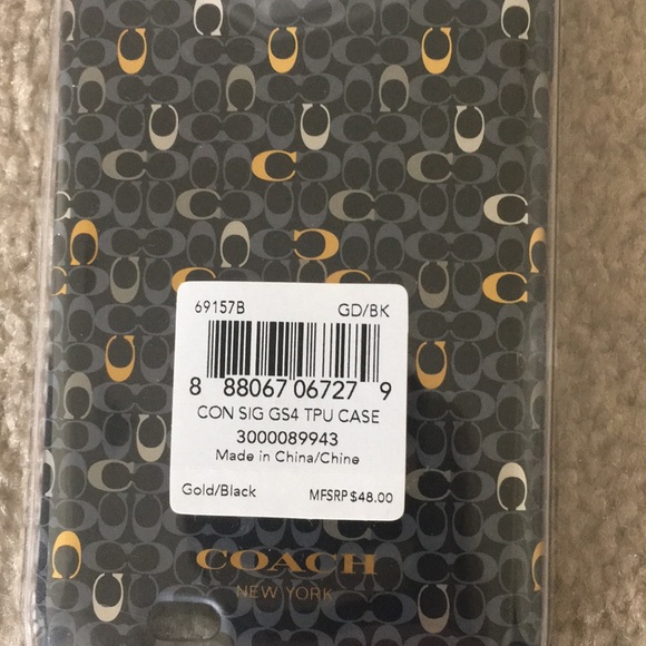 Coach Samsung Galaxy S4 phone case - Picture 4 of 8